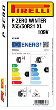Laden Sie das Bild in den Galerie-Viewer, 1x Pirelli PZERO WINTER M+S 3PMSF XL 255/50 R 21 PKW-WINTERREIFEN
