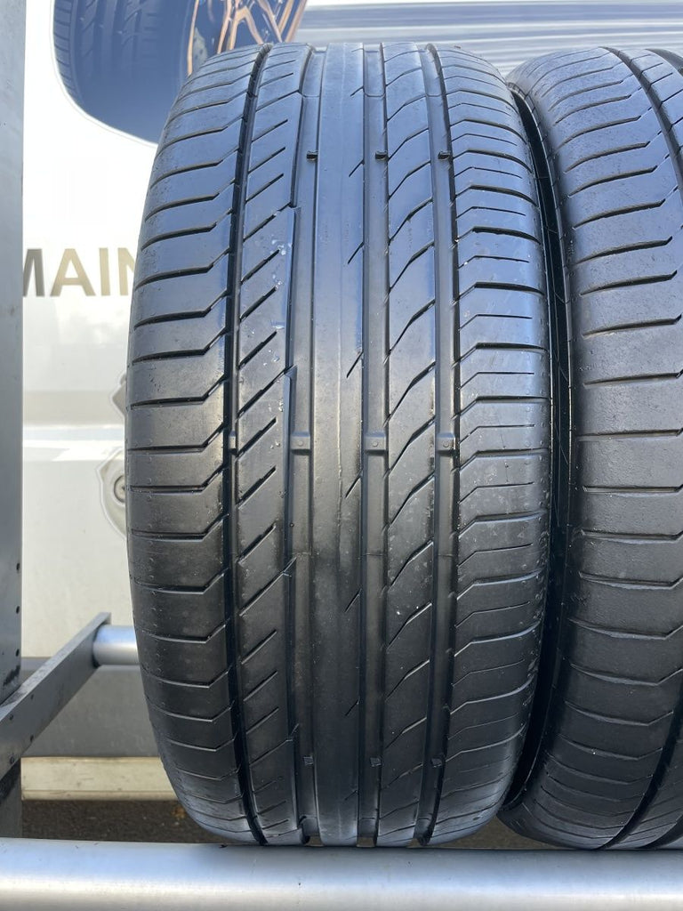 4x New Continental summer tires 235 45 R18 94V 8mm