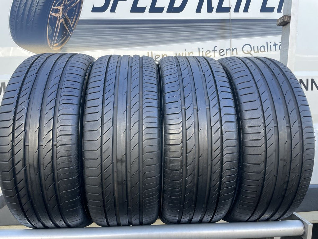 4x New Continental summer tires 235 45 R18 94V 8mm