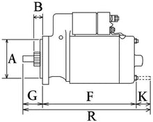 Laden Sie das Bild in den Galerie-Viewer, Anlasser Starter passend für Cummins Industrial 7.6 kw 641523123 NEU