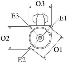 Laden Sie das Bild in den Galerie-Viewer, Anlasser Starter passend für Cummins Industrial 7.6 kw 641523123 NEU