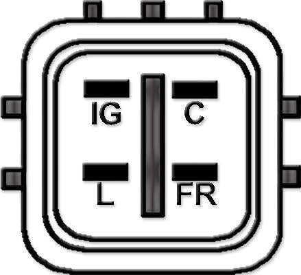 Regulator Regler für Lichtmaschine Generatorfür 104210-3911