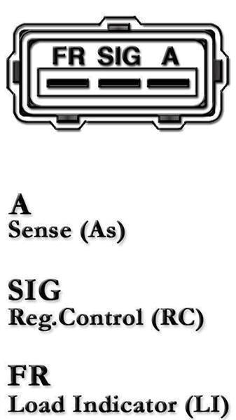 Regulator regulator for alternator generator for CA1857IR