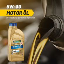 Charger l&#39;image dans la galerie, Ravenol HLS SAE 5W-30 Leichtlauf Motoröl Motorenöl 1L Liter Longlife