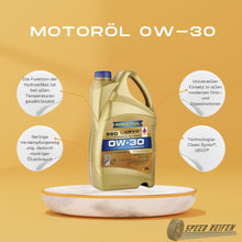 Laden Sie das Bild in den Galerie-Viewer, Ravenol SSO SAE 0W-30 Leichtlauf Motoröl Motorenöl 5L Liter Longlife