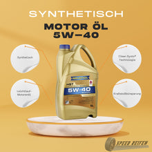 Charger l&#39;image dans la galerie, Ravenol HST SAE 5W-40 Leichtlauf Motoröl Motorenöl 5L Liter Longlife