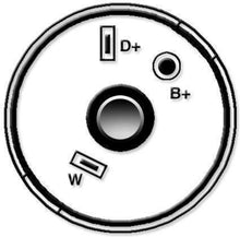 Laden Sie das Bild in den Galerie-Viewer, MAHLE Lichtmaschine Generator passend für FIAT 55A CA120IR   IA0112   AAK1135