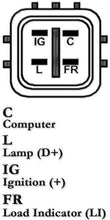 Laden Sie das Bild in den Galerie-Viewer, Lichtmaschine Generator passend für 80A HONDA JA1897IR  A5TB0091