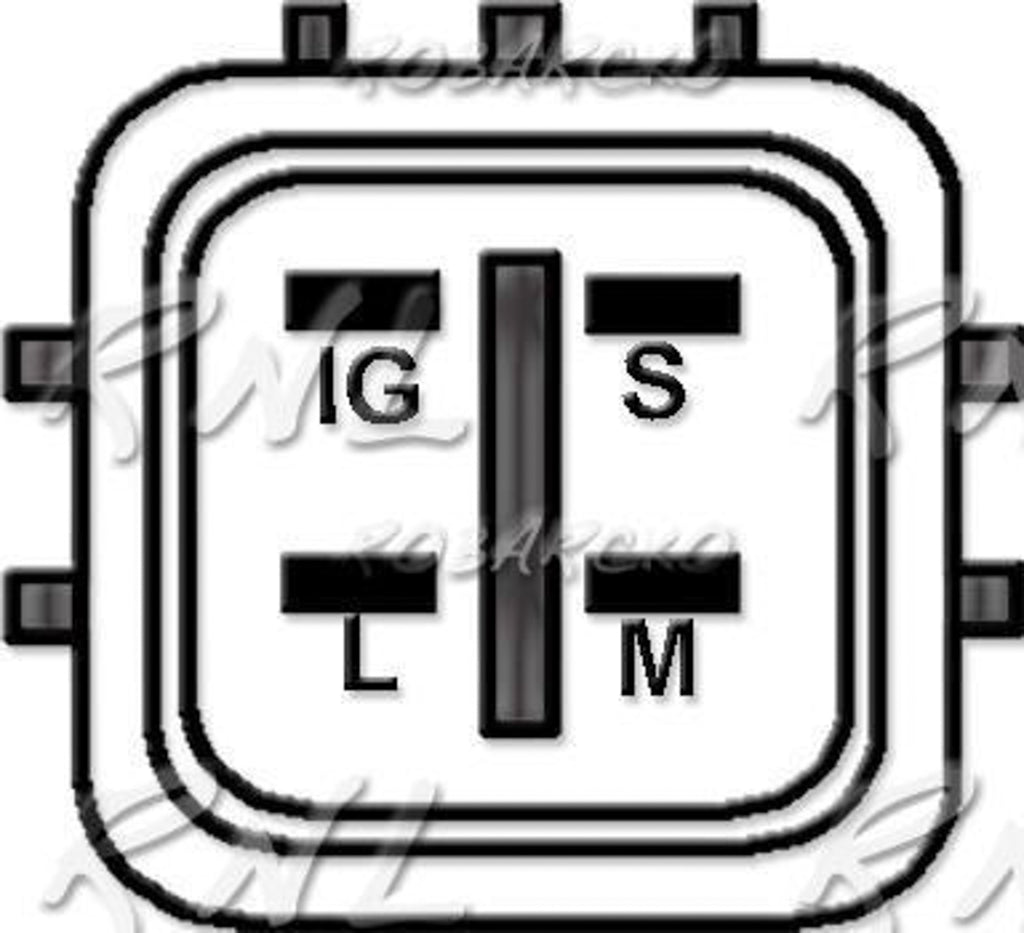 Lichtmaschine Generator passend für 90A TOYOTA CA1950IR  104210-3431