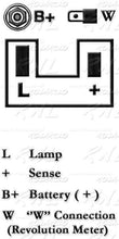Laden Sie das Bild in den Galerie-Viewer, Lichtmaschine Generator passend für 50A RENAULT CA557IR  A13N210