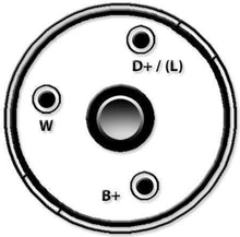 Laden Sie das Bild in den Galerie-Viewer, Lichtmaschine Generator passend für 100A MERCEDES CA1505IR  0120468143