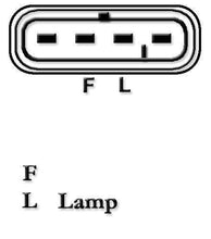 Laden Sie das Bild in den Galerie-Viewer, Lichtmaschine Generator passend für 105A BUICK SG10S042SP